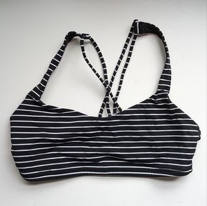 Lululemon Free To Be Bra in stripe